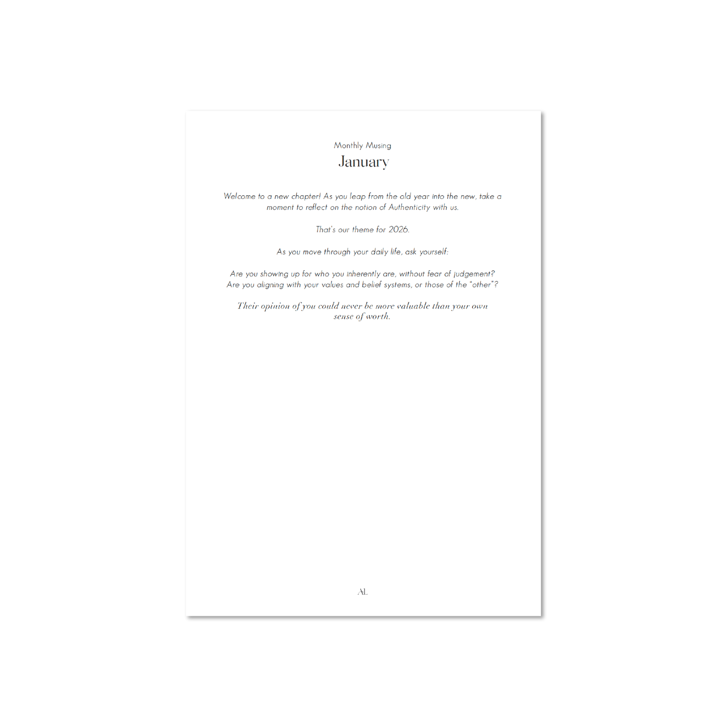 The Daily Edit - 2026 Planner